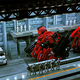 Illustration for article titled Model Hangars Look Much Better With Tiny Mecha Inside